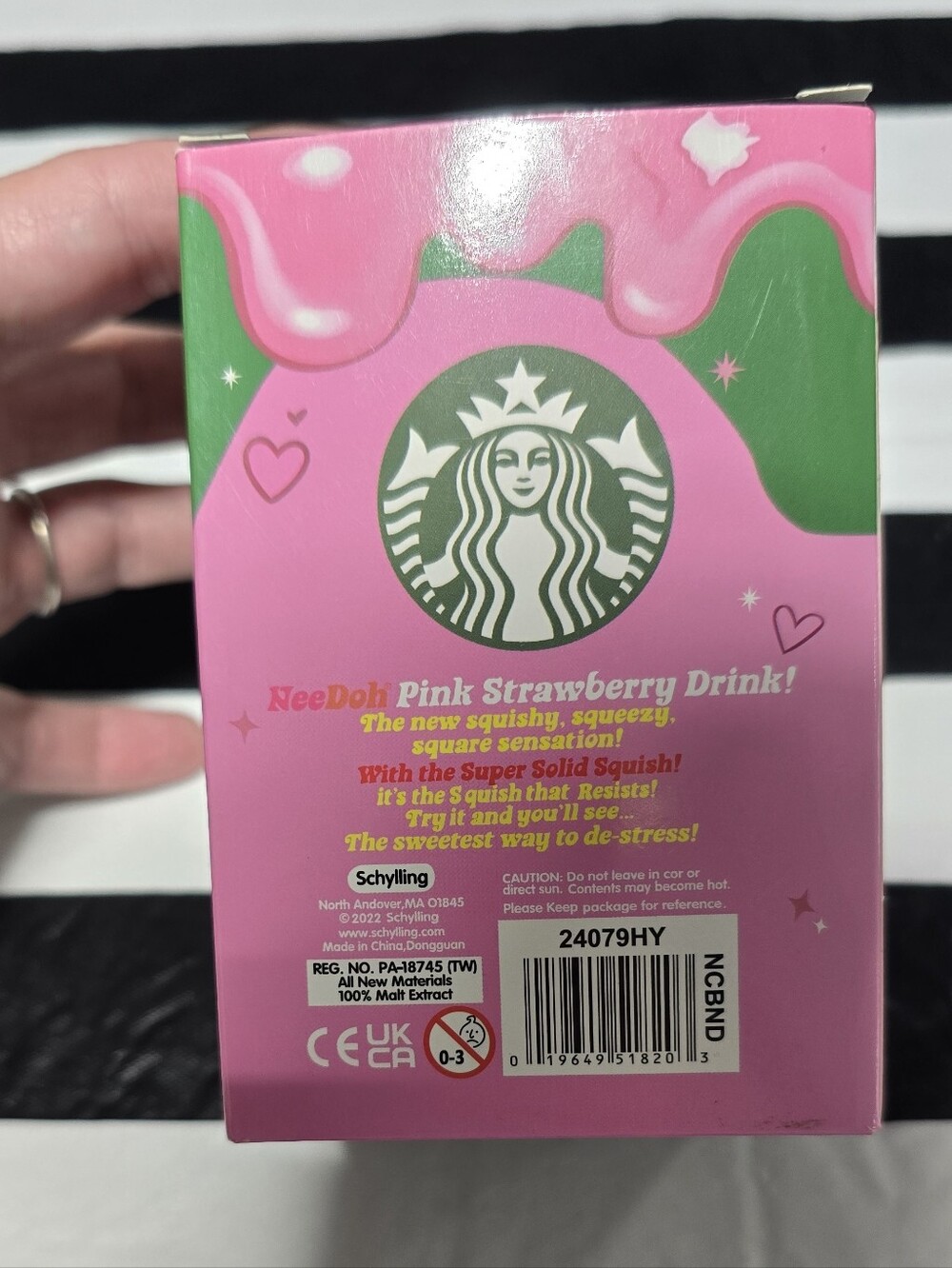 NeeDoh Starbucks Glitter Drink Cup Squishy - Picture 4 of 5
